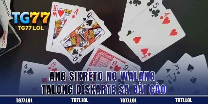 Diskarte sa Lucky 9 na bihirang matalo kapag nasa TG77