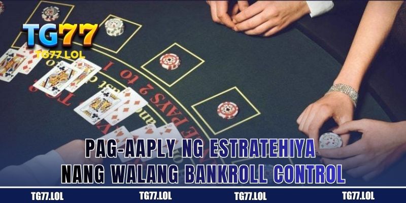 Halimbawa ng Paglalaro ng Blackjack na Walang Kontrol sa Bankroll
