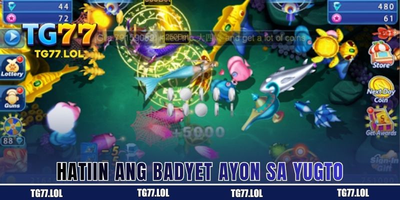 Paghahati ng Puhunan sa Bawat Yugto ng Laro