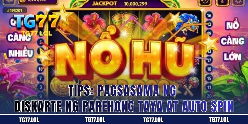 Diskarte: Ikonekta ang Steady Bet at Auto Spin sa Tamang Paraan