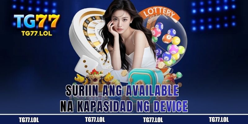 Suriin ang Storage Space Bago Mag-download